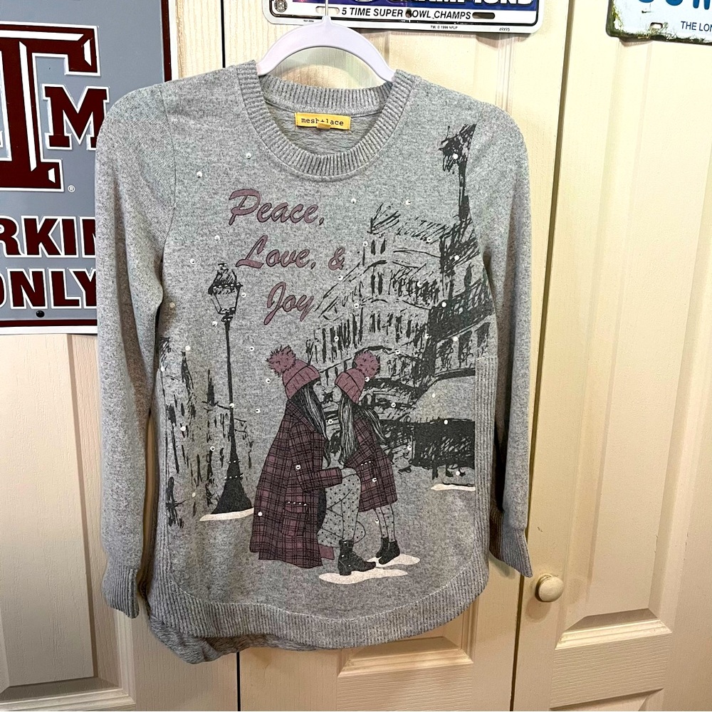 Peace Love & Joy Women’s Lightweight Sweater